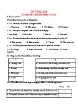 Đề ôn tập lần 5 môn Tin học Lớp 6 trong khi nghỉ dịch Covid-19